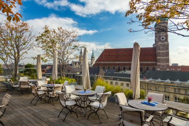 Bayrischer Hof - Automatische Bewässerungsanlage auf Dachterrassen